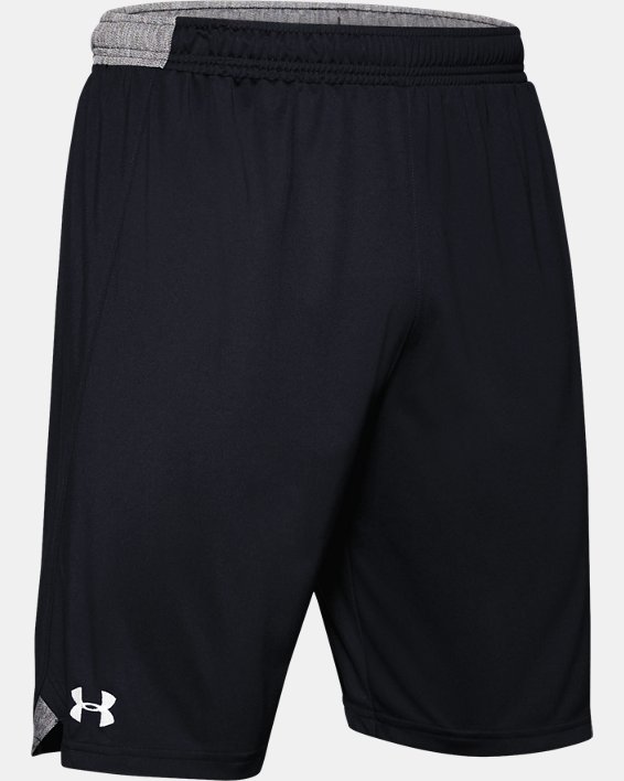Men's UA Locker 9" Shorts, Black, pdpMainDesktop image number 4